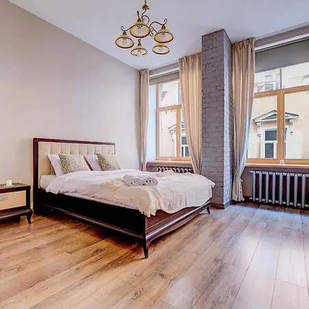 Old 1br, Doma Square Views リガ